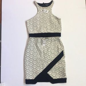 Express two piece top and skirt